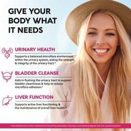 D-Mannose 2000mg with Cranberry & Hibiscus - Clinically Tested Strength for Urinary Tract Health - Supplement for Women - Bladder, Liver & Microflora Support - Made in USA - Vegan, 120 Capsules