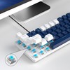 MageGee Portable 60% Mechanical Gaming Keyboard, MK-Box LED Backlit Compact