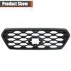 labwork Matte Black Honeycomb Style Front Bumper Hood Grille Replacement
