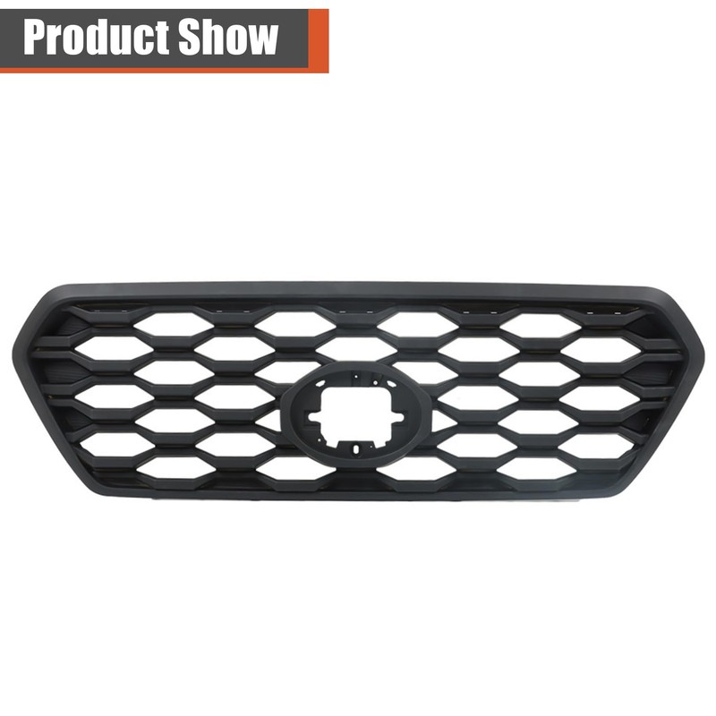 labwork Matte Black Honeycomb Style Front Bumper Hood Grille Replacement