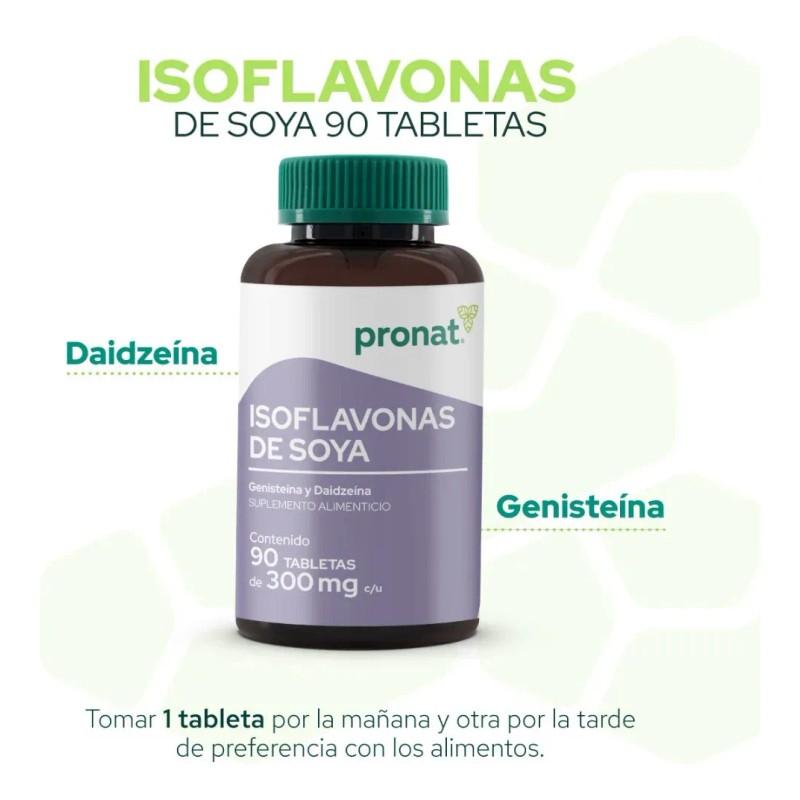 Isoflavonas Soya Tabs Pronat Ultra Natural