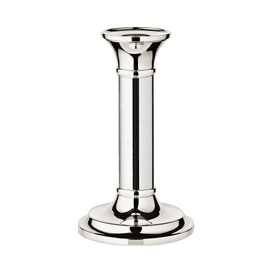 EDZARD Kerzenleuchter Fiona, Höhe 15 cm, edel versilberter Kerzenhalter, anlaufgeschützt