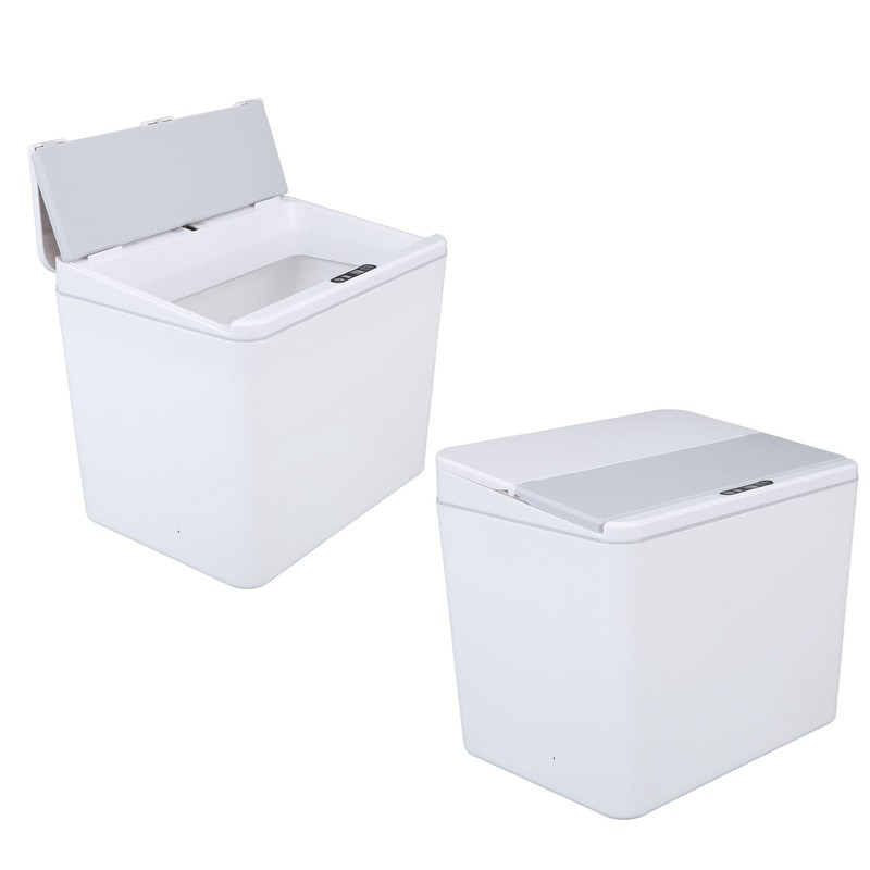 Smart Trash Can 8L Capacity Touchless USB Rechargeable Automatic Induction