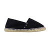 Desconocido Classic Canvas Espadrilles with Jute Sole, black