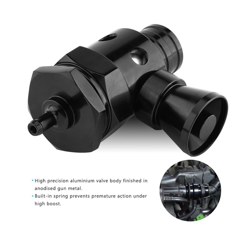 Black Universal 25mm Car Turbo BOV Dump Blow Off Valve