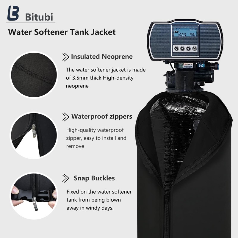Bitubi Water Softener Neoprene Sweat Jacket, Outdoor Water Softener and