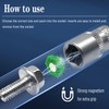 JEUCLEL 21PCS Magnetic Socket Insert Adapter Set with Hexagon Profile,