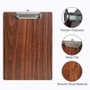 Clipboards,12 Pack Wooden Clipboard Hardboard,Standard A4 Letter Size Wood Clip