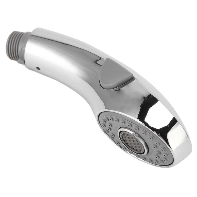Handheld Shower Heads Silicone Massage Nozzle Ergonomic Handle with G1/2