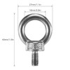 VOANZO 6 Pack Stainless Steel Kayak Rail Bracket for Fixing