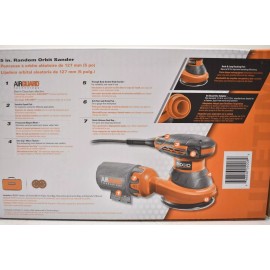 Rigid R26011 5" Random Orbit Sander Airguard Technology