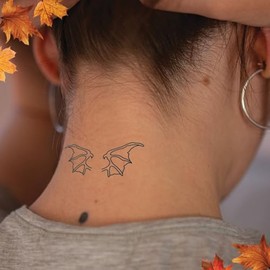 Bat Wings Tattoo