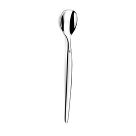 Lou Laguiole JET Ice Cream Spoons 18/0 Stainless Steel Shiny Long Drink Spoons, Set of 6