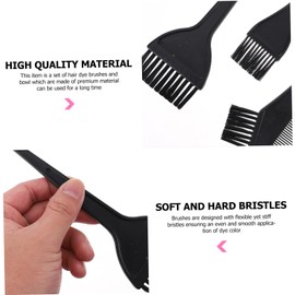 TOVINANNA Hair Coloring Brush Set 8-in-1 Perm Dye Tool Kit Slick Brush Professional Hair Tail Tools