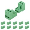 ALAMSCN 10 Sets 2 Pin Pluggable Terminals 5.08 mm Pitch