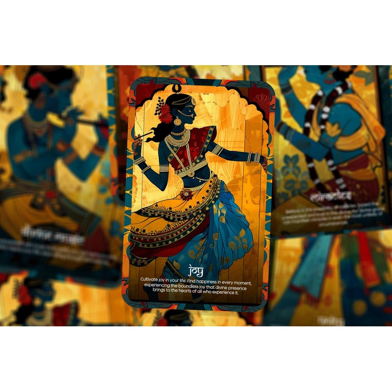 Ibiza Tarot Krishna's Divine Guidance Oracle - 22 Oracle Cards