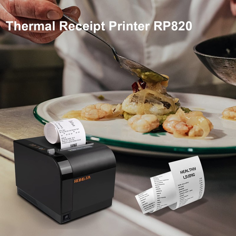 Rongta Thermal Receipt Printer, 80mm Receipt Printers, Thermal Pos Printer