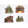 Dubai (UAE) - 3D Metal Fridge Magnet for Kitchen Refrigerator