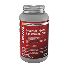 Loctite 38650 Copper Anti-Seize Lubricant Brush Top - 8 oz.