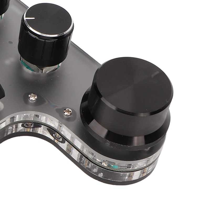 Programmable Macro Keyboard 9 Keys 3 Knobs USB Bluetooth Connection