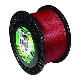 Power Pro 21100050500V Braided Spectra Fiber Fishing Line, 5 lb/500 yd, Vermilion Red