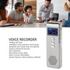 Voice Recorder MP3 WAV 192kbps Noise Reduction Dual Microphone Password