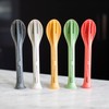KLIKK POCKET Cutlery Set 3-Piece Natural Wood
