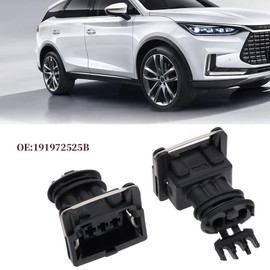 The Lord of the Tools Pack of 2 3-Pin TPS IAC Oil Pressure Throttle Valve Plug Car Repair Plug Wiring Harness Plug Pressure Sensor Hall Sensor Plug Compatible with Bosch EV1 191972525B