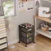 Rolling Utility Cart with 3 Drawers, Craft Organizer and Storage