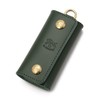 IL BISONTE Key Case, Leather, Genuine Leather, Cowhide Leather, Women's,