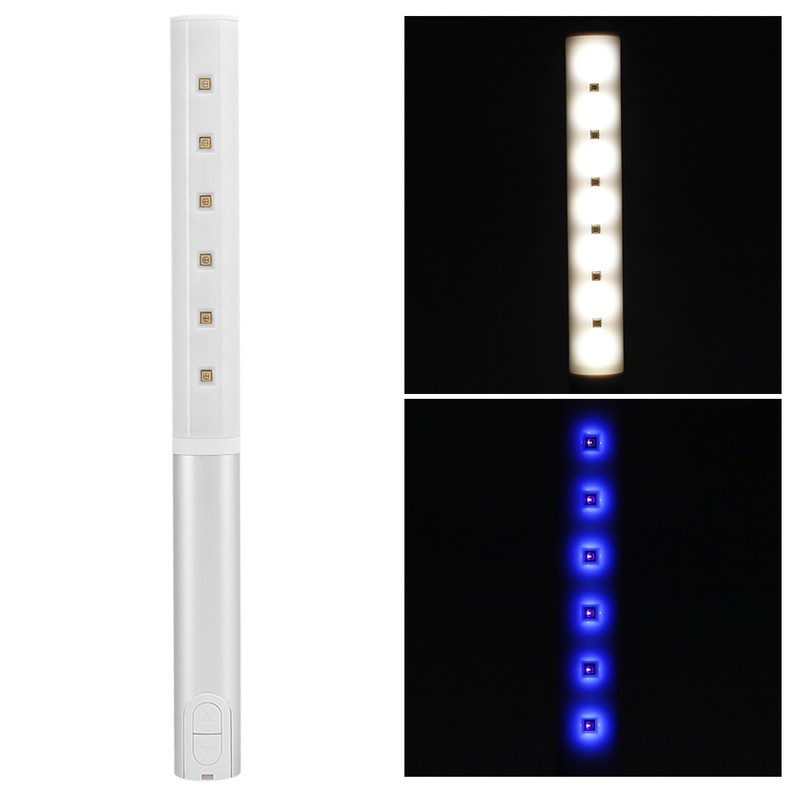 Portable UVC Light Germicidal UV Lamp Handheld Cleaning Multi Functional