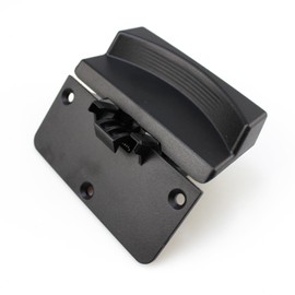 FORLETOR Black Center Console Armrest Latch fit for 2013 2014 2015 2016 2017 2018 Dodge Ram 1500 2500 3500 4500 5500 Accessories,5RQ83TX7AC(2 PCS)