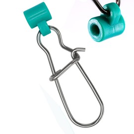 Fising Line Sinker Sliders with Duolock Snaps,Heavy Duty Sinker Slides Weights Saltwater Catfishing Rigs (25 Pieces)