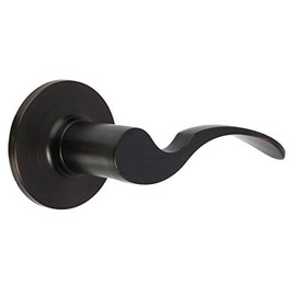 Dynasty Hardware MON-78-12P-RH Monterey Individual Dummy Door Lever Aged Oil Rubbed Bronze, Right Hand