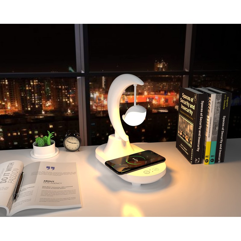 3 in 1 with Bluetooth audio and wireless charging function
