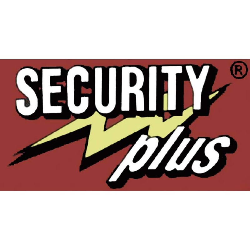 Security Plus 12024701 Cable Loop for Padlock Black