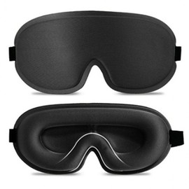 Eye patch sleep stereoscopic blindfold advanced eye protection eye mask black