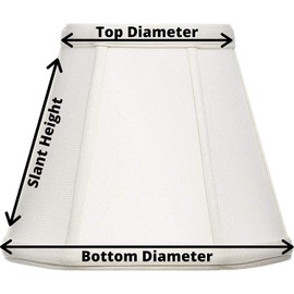 Upgradelights Eggshell Silk 5 Inch Empire Style Clip on Chandelier Lampshades (set of 6) 4x5x4