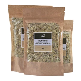 Lowhill Valley Ironwort Greek Mountain Tea - Sideritis scardica Herbal Infusion – No Additives or Preservatives – Rich in Antioxidants – Responsibly sourced – 150g