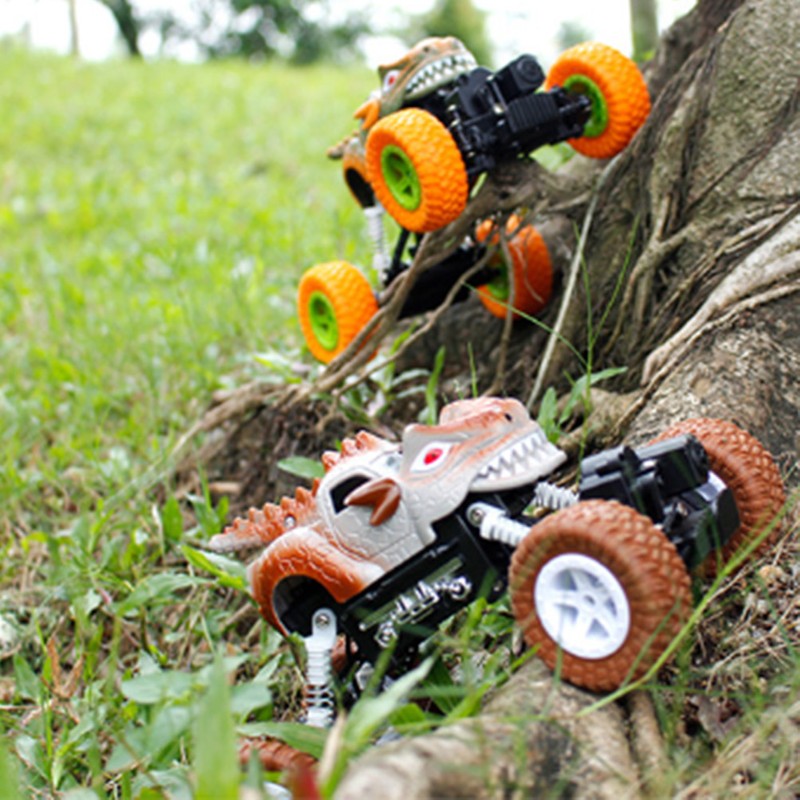 Mini Dinosaurs Remote Control Car Mini Monster Cars Durable Funny