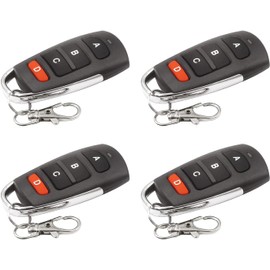 QIACHIP 433.92Mhz Universal Wireless Copy Remote Control Duplicator Keychain RF Transmitter for Clone Garage Gate Door Opener