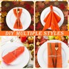 Sliner 12 Pcs Fall Thanksgiving Cloth Napkins Set 17 x