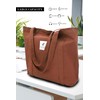 Women's Fabric Bags Tote Bag Plain Shoulder Bag Lightweight Large