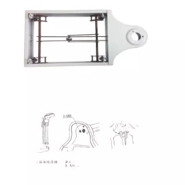 Sangsepaeji Chamjo 신장체중계 키재기 신장계 측정기 일체형 몸무게 키 [2. 중형 체중계] Height and Weight Scale with Height Measuring Device [2. Medium Scale]