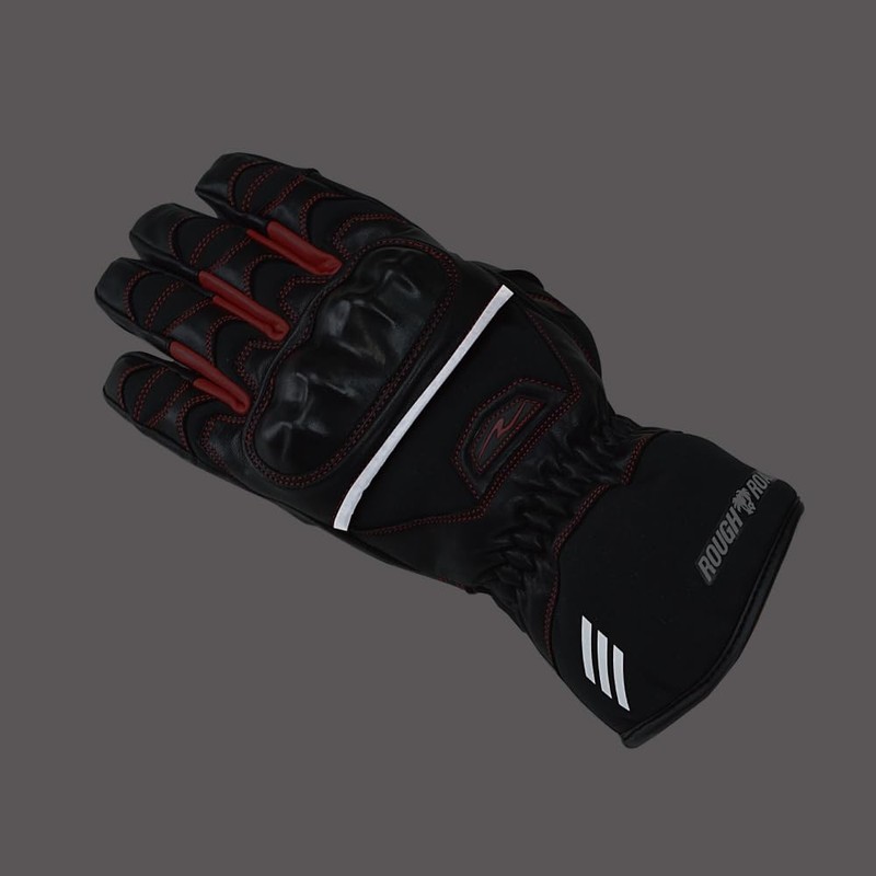Rough & Road RR8661GY-CM5 Motorcycle PrimaLoft Protective Winter Gloves Gray