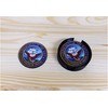 Navy Emblem Coaster set of 4 with holder