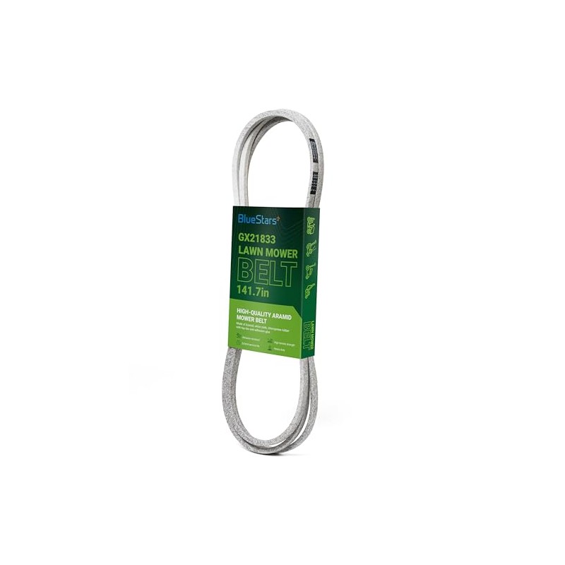 BlueStars GX21833 Lawn Mower Deck Belt - Fits 48 inch