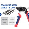 IWISS WCT-319 Stainless Steel Cable Tie Gun for Fastening &