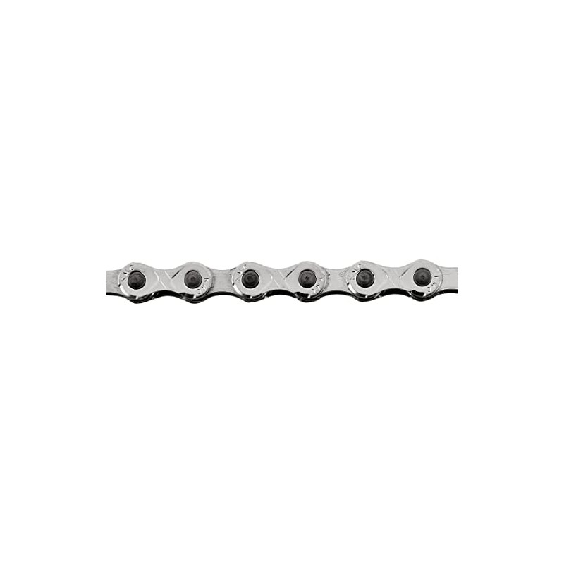 KMC Unisex's E10 Chain, Silver, 122 Link
