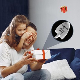 Gifts for Husband Fathers Day from Kids Papa Boyfriend, Funny Husband’s Ice Cream Shovel Gifts for Men Dad Birthday, Husband Wedding Anniversary Presents